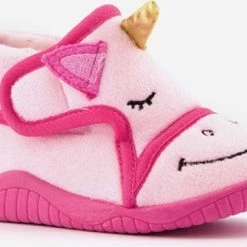 Thu!s Kinder Pantoffel Unicorn - Roze - Maat 23 - Sloffen
