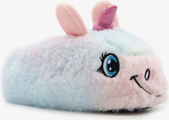 Thu!s Kinder Pantoffels Unicorn - Blauw - Maat 24/25 - Sloffen 3 Thu!s Kinder Pantoffels Unicorn - Blauw - Maat 24/25 - Sloffen