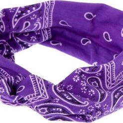 Merkloos Bandana - Paars - Unisex - Festival - Carnaval - Bandana Hond