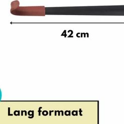 Lynnz® Schoenlepel Lang Zwart Metaal RVS 42 Cm - Met Leren Handgreep - Stevig Leer - Schoentrekker - Schoen Lepel - Schoenlepels 19 Lynnz® Schoenlepel Lang Zwart Metaal RVS 42 Cm - Met Leren Handgreep - Stevig Leer - Schoentrekker - Schoen Lepel - Schoenlepels -Nike winkel 550x403 3