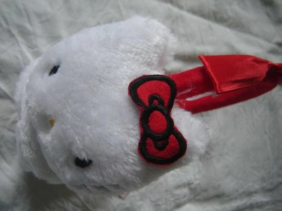 Sanrio Rode/witte Oorwarmers Van Hello Kitty 5 Sanrio Rode/witte Oorwarmers Van Hello Kitty - Afbeelding 3