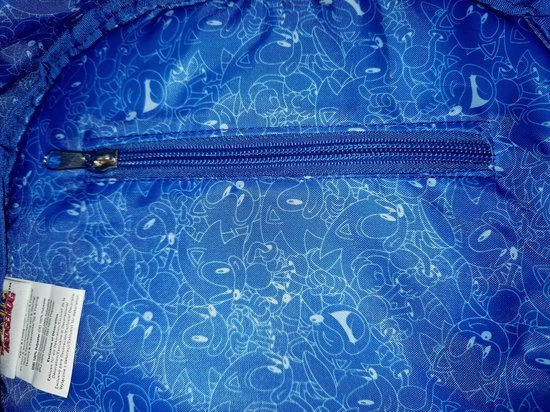 Sonic The Hedgehog - Rugzak - 2 Vakken - Design 2022 - 16 Liter - 38 Cm 5 Sonic The Hedgehog - Rugzak - 2 Vakken - Design 2022 - 16 Liter - 38 Cm - Afbeelding 3