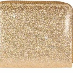 S.Y.W Meisjes Portemonnee Goudkleurig Glitter