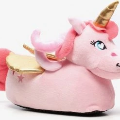 Thu!s Kinder Pantoffels Unicorn - Roze - Maat 34/35 - Sloffen
