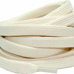 Veters.nl Platte Schoenveters 8mm Polyester Room 120cm