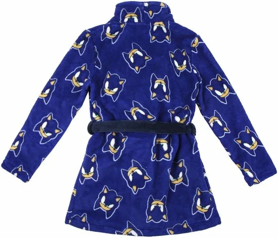 Sonic The Hedgehog Badjas Blauw 4 Sonic The Hedgehog Badjas Blauw - Afbeelding 2