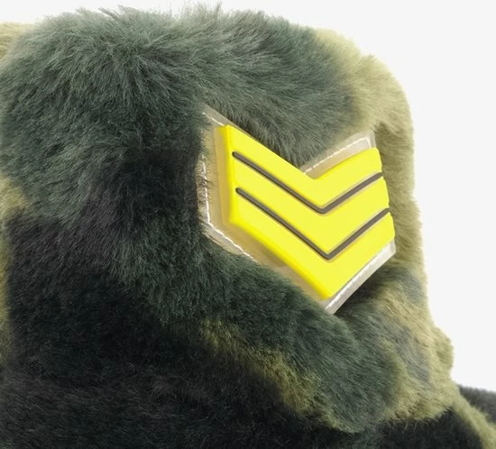 Thu!s Kinder Sloffen Met Camouflage Print - Groen - Maat 35 - Pantoffels 8 Thu!s Kinder Sloffen Met Camouflage Print - Groen - Maat 35 - Pantoffels - Afbeelding 6