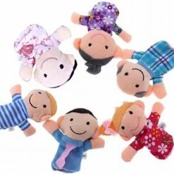 LOUZIR 6 Stuks Vingerpoppetjes Gezin - Familie Vinger Poppetjes - Finger Puppets 12 LOUZIR 6 Stuks Vingerpoppetjes Gezin - Familie Vinger Poppetjes - Finger Puppets -Nike winkel 550x500