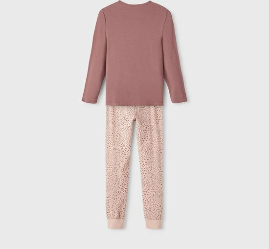 NAME IT NKFNIGHTSET ROSE TAUPE LEO NOOS Meisjes Pyjama - Maat 110/116 7 NAME IT NKFNIGHTSET ROSE TAUPE LEO NOOS Meisjes Pyjama - Maat 110/116 - Afbeelding 5