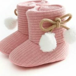 Happy Alpaca Babyslofjes - Baby Slofjes Meisjes - Roze - Sloffen - Maat 21 - 12-15 Maanden -Nike winkel 550x512 1