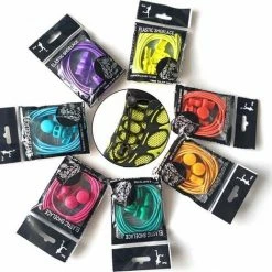 Merkloos Lock Veters | Ronde Elastische Schoenveters - Elastische Veters - Hardlopen | Schoenveters | Laces | Zwart -Nike winkel 550x518