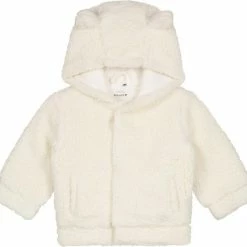Prénatal Newborn Jas - Baby Unisex - Teddy Kinderkleding Voor Jongens En Meisjes - Maat 56 - Wit