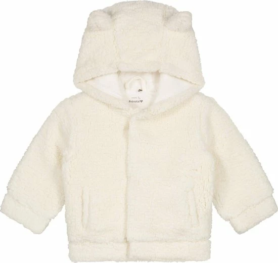 Prénatal Newborn Jas - Baby Unisex - Teddy Kinderkleding Voor Jongens En Meisjes - Maat 56 - Wit 3 Prénatal Newborn Jas - Baby Unisex - Teddy Kinderkleding Voor Jongens En Meisjes - Maat 56 - Wit