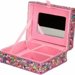 Merkloos Roze Roze Sieradenkistje Met Glitters 8 X 10 Cm - Juwelenkistje/sieradendoosje Met Spiegel 7 Merkloos Roze Roze Sieradenkistje Met Glitters 8 X 10 Cm - Juwelenkistje/sieradendoosje Met Spiegel -Nike winkel 550x523 2