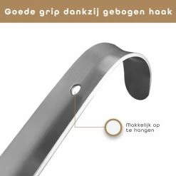 Schoenlepel - Schoenlepel Lang - 58cm - RVS - Extra Sterk - Baulk® -Nike winkel 550x526 3
