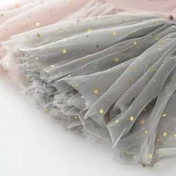 NNJXD Baby Jurk / Meisjes Jurk / Prinsessenjurk / Taupe / Roze / Tule / Sterretjes/ Sterren/ Goud / Partyjurk / Feestjurk / 1 Jaar / Maat 80 -Nike winkel 550x540 2