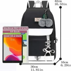 Schoolrugzak Schooltasje Schooltas Met Laptopvak Voor Dames Meisjes 10 Schoolrugzak Schooltasje Schooltas Met Laptopvak Voor Dames Meisjes -Nike winkel 550x544 2