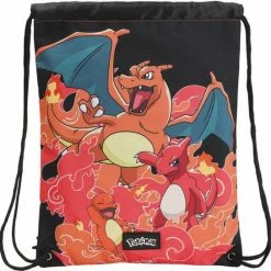 Pokémon Pokemon Charmander - Gymtas / Zwemtas 44 Cm - Incl. Vak Met Rits - Top Kwaliteit!
