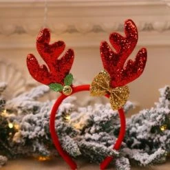 Q -Garant Kerst Haarband - Gewei - Rendier - Decoratie - Kerst Diner - Haar Decoratie