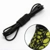 Merkloos Lock Veters | Ronde Elastische Schoenveters - Elastische Veters - Hardlopen | Schoenveters | Laces | Zwart