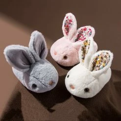 Merkloos 2022 Zachte Kinder Sloffen Kinderen Pantoffels Meisjes Dieren Konijn Slippers Roze Maat 26-27 -Nike winkel 550x550 108