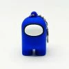 Merkloos Among Us Sleutelhanger In Het Donker Blauw! - 3D Sleutelhanger - 5CM