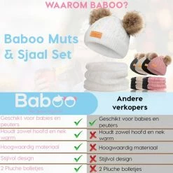 Baboo Baby Muts & Sjaal - Baby Kleding Jongens En Meisjes - Winter Kinderkleding - 0 Tot 2 Jaar - Onesize - Grijs -Nike winkel 550x550 199