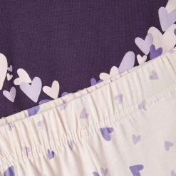 NAME IT NKFNIGHTSET PURPLE HEART NOOS Meisjes Nacht Setje - Maat 146/152 -Nike winkel 550x550 204