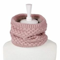 Gebreide Colsjaal Lichtroze | Teddy Voering | Fashion Favorite -Nike winkel 550x550 21