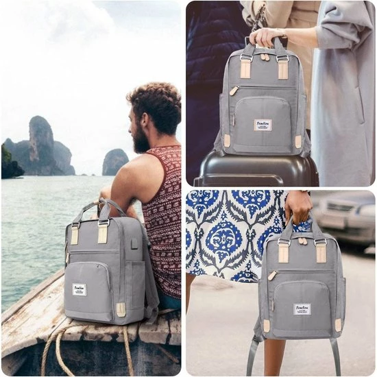 Rugzak Voor Dames, Schoolrugzak Voor Meisjes En Tieners, Rugzak Voor School, Dagrugzak Met Laptopvak Voor 15,6 Inch Laptop, Dagrugzak Voor Universiteit, Reizen, Vrije Tijd, Werk 5 Rugzak Voor Dames, Schoolrugzak Voor Meisjes En Tieners, Rugzak Voor School, Dagrugzak Met Laptopvak Voor 15,6 Inch Laptop, Dagrugzak Voor Universiteit, Reizen, Vrije Tijd, Werk - Afbeelding 3