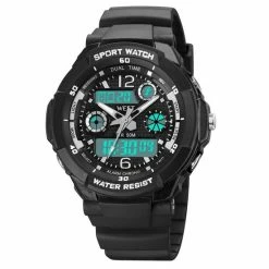 West Watches Kinderhorloge Jongen Analoog Digitaal West Watch Model Storm – Sport - Chronograaf – Shockproof - Ø 42 Mm - Zwart -Nike winkel 550x550 239