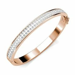 Yolora Kids Bangle Armband - Kalpa Camaka Kristallen - Rosé Kleurig - 18K Roségoud Verguld - Kind - Meisjes Armbandje Rose Gold - Sieraden Kinderen - Luxe Giftbox - Geschenkdoos - Cadeau Doos - Geschenkverpakking - Mooie Cadeauverpakking -Nike winkel 550x550 245