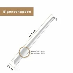 Schoenlepel - Schoenlepel Lang - 58cm - RVS - Extra Sterk - Baulk® -Nike winkel 550x550 254