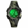 A&K Digitale Leger Kinderhorloge | Waterdicht | Stopwatch | LED Verlichting | Stopwatch | Sport Watch Kids | Army Groen + Geschenkdoosje -Nike winkel 550x550 266
