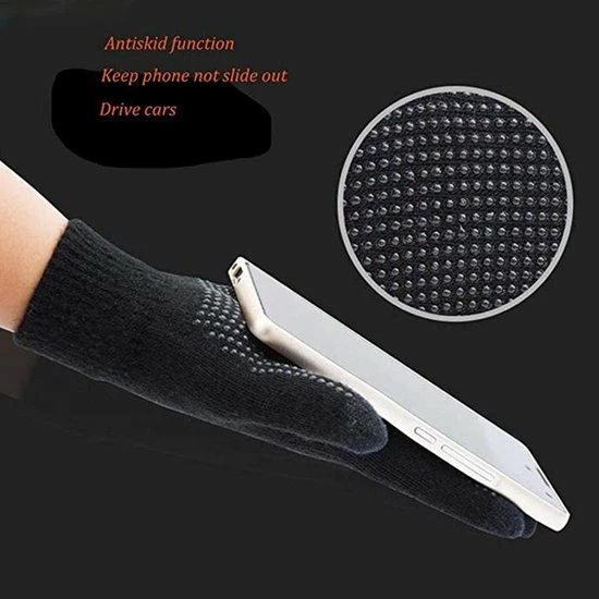 Geweo Hoed Colsjaal Handschoenen Set - Mutsen - Sjaal - Handschoenen - Gebreide Baggy Warme Muts - Wintermuts Gevoerd Wol - Unisex - Kerst Geschenk - Zwart - Kerstmis - Kerstfeest - Christmas Gift 7 Geweo Hoed Colsjaal Handschoenen Set - Mutsen - Sjaal - Handschoenen - Gebreide Baggy Warme Muts - Wintermuts Gevoerd Wol - Unisex - Kerst Geschenk - Zwart - Kerstmis - Kerstfeest - Christmas Gift - Afbeelding 5