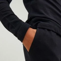 JACK & JONES JUNIOR JACK&JONES JUNIOR JACAXEL LS TEE AND PANTS LW SET JNR Jongens Pyjamaset - Maat 152 -Nike winkel 550x550 315