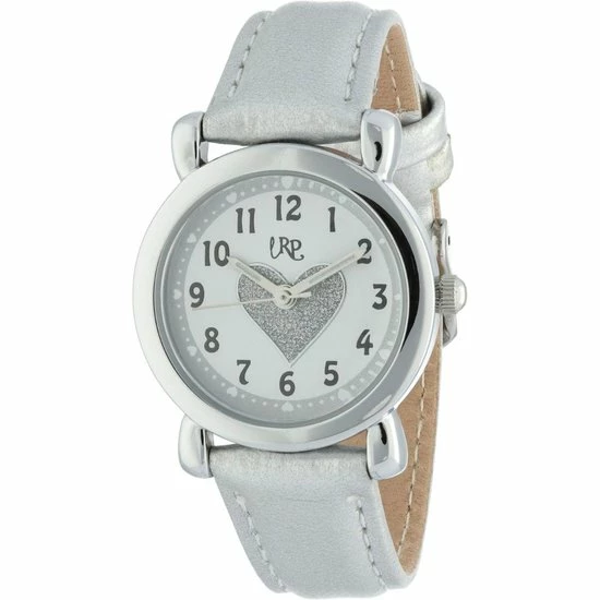 La Rosa Princesa Hart Zilver Kinderhorloge Leer - Ø 27 Mm 3 La Rosa Princesa Hart Zilver Kinderhorloge Leer - Ø 27 Mm