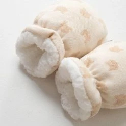 Merkloos 2 Paar Winter Baby Fleece Wantjes - Maat 62-74 (2-9 Mnd) - Met Voering -Nike winkel 550x550 382
