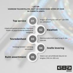 GBG Goods GBG Sneaker Ronde Veters 150CM - Rond - Round - Donker Bruin - Dark Brown - Laces -Nike winkel 550x550 427