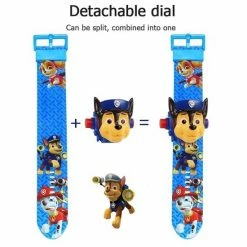PAW Patrol Chase Projector Horloge - Digitale Kinder Horloge - Speelgoed Watch- Marshall - Rubble - Sinterklaas Cadeau