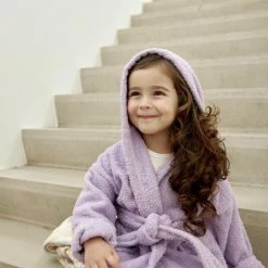 Meyco Baby Badjas Basic Badstof - 86/92 - Soft Lilac -Nike winkel 550x550 527