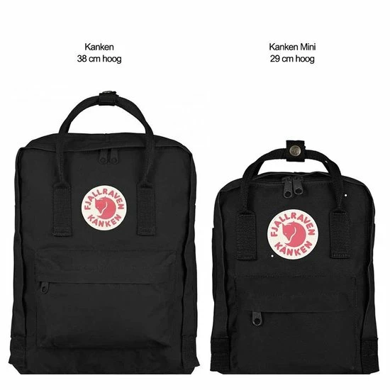 Fjallraven Fjällräven Kånken Mini Unisex Rugzak - Ox Red 12 Fjallraven Fjällräven Kånken Mini Unisex Rugzak - Ox Red - Afbeelding 10