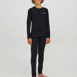 JACK & JONES JUNIOR JACK&JONES JUNIOR JACAXEL LS TEE AND PANTS LW SET JNR Jongens Pyjamaset - Maat 152 -Nike winkel 550x551 3
