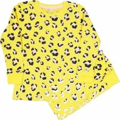 Zeeman Kinder Meisjes Pyjama Set - Geel - Maat 122/128