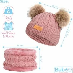 Baboo Baby Muts & Sjaal - Baby Kleding Jongens En Meisjes - Winter Kinderkleding - 0 Tot 2 Jaar - Onesize - Grijs -Nike winkel 550x553 2