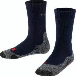 FALKE TK2 Wandelsokken Warm Winter Zacht Thermisch Ademend Anti-blaar Antizweet Zonder Motief Met Elastische Boord Merinowol Blauw Unisex Sportsokken - Maat 35-38 -Nike winkel 550x555 3