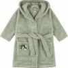 KUUK’n Rupsje Nooitgenoeg, 2022 Unisex Kinder Badjasje Groen, 74/80