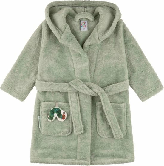 KUUK’n Rupsje Nooitgenoeg, 2022 Unisex Kinder Badjasje Groen, 74/80 3 KUUK’n Rupsje Nooitgenoeg, 2022 Unisex Kinder Badjasje Groen, 74/80