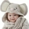 Soft 4 Baby's - Badjas Baby - Muis - Grijs - Vanaf 12 Maanden Oud