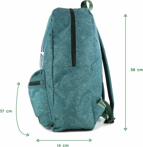 Rugzakken | Jongens | Green | Canvas | Go Banana's 4 Rugzakken | Jongens | Green | Canvas | Go Banana's - Afbeelding 2